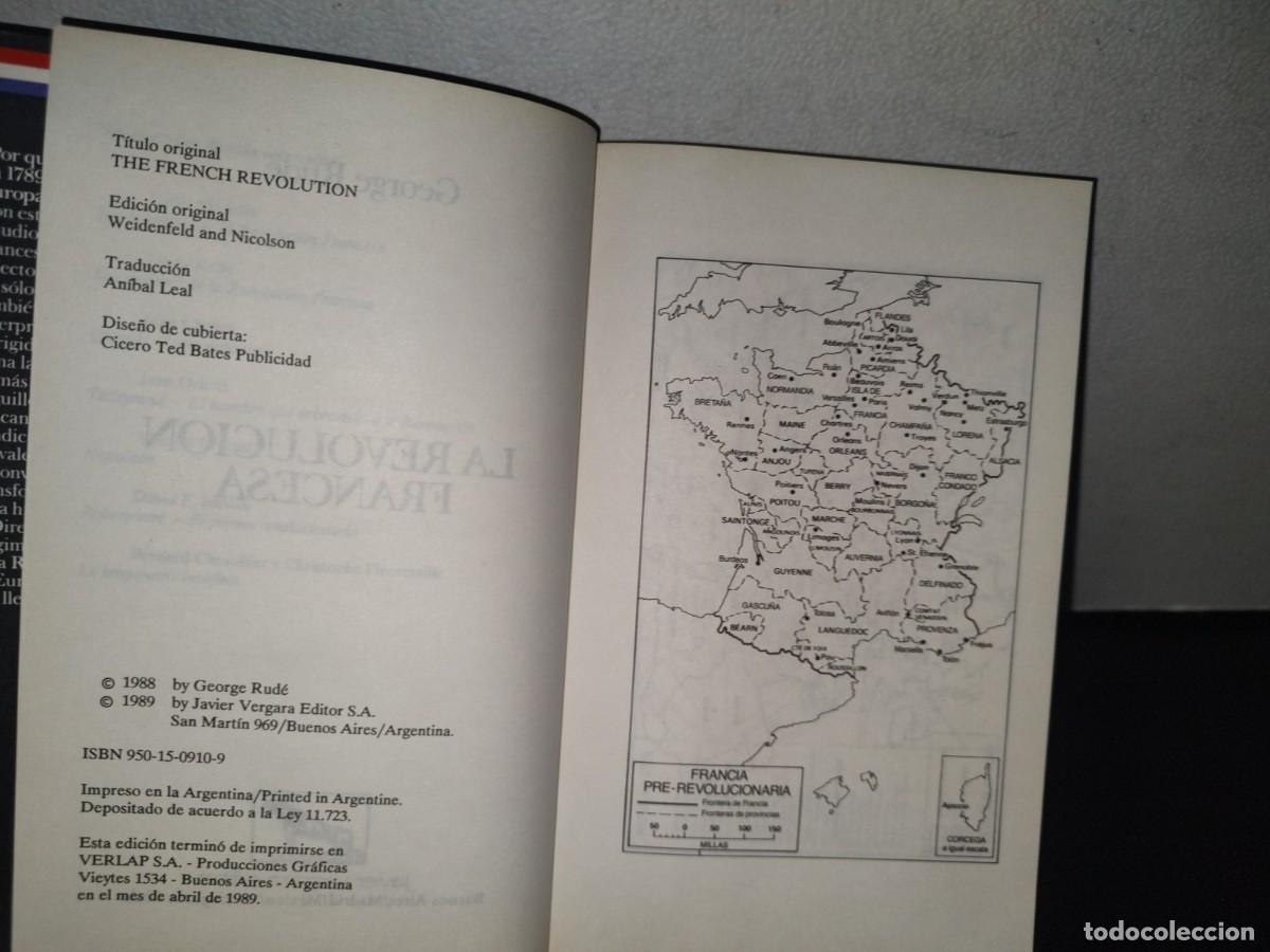 Libros de segunda mano: 211- LA REVOLUCI&Oacute;N FRANCESA - GEORGE RUD&Eacute; - 1989 - Foto 5