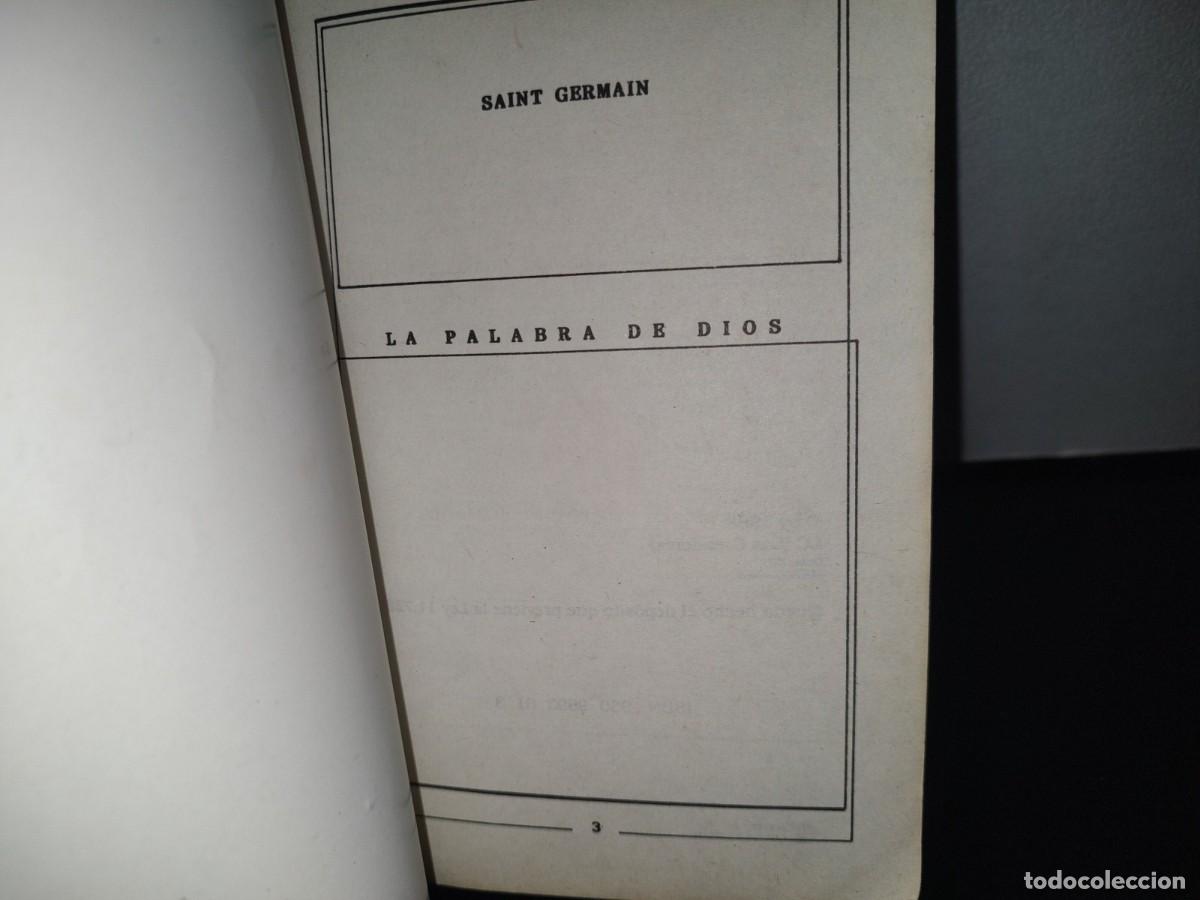 Libros de segunda mano: 211- La Palabra De Dios - Saint Germain - Editora G&eacute;minis Itda. 1988 - Foto 3