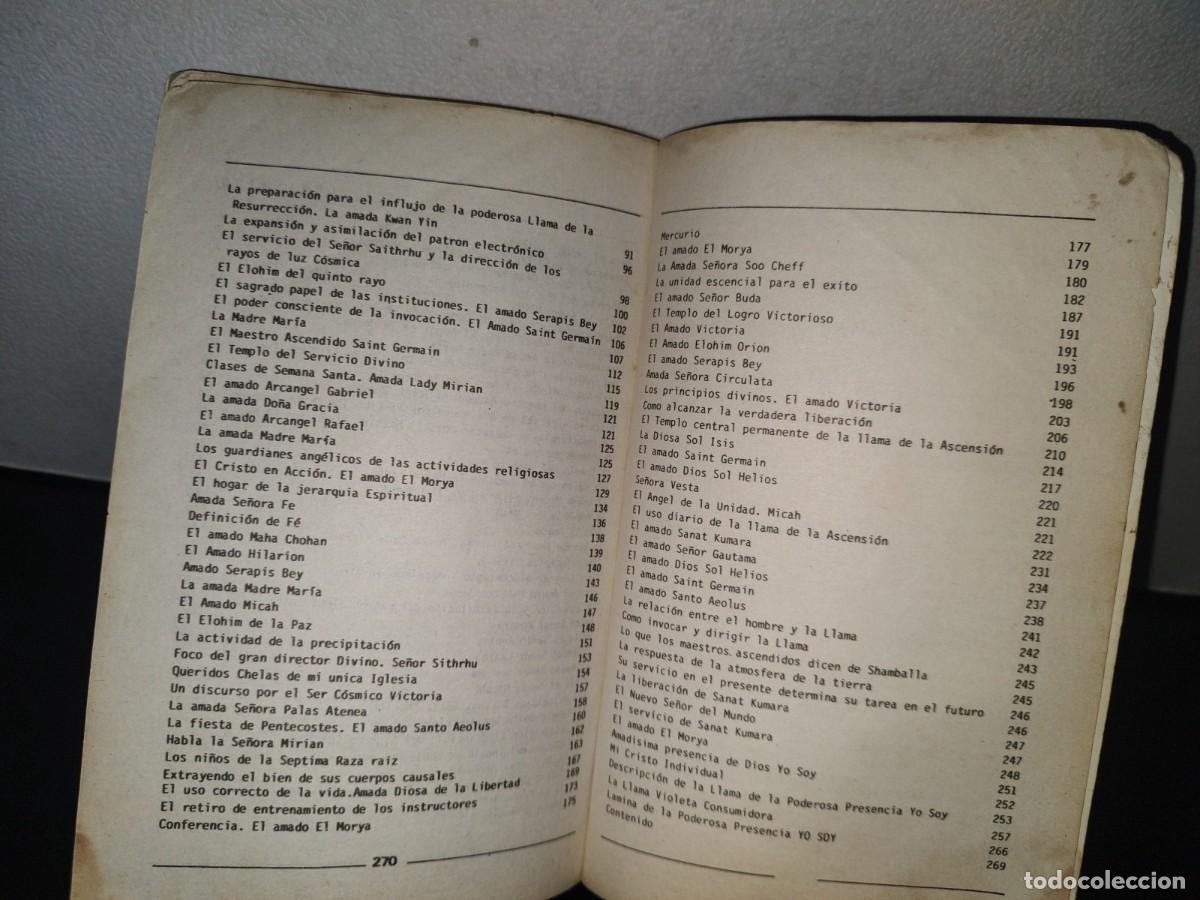 Libros de segunda mano: 211- La Palabra De Dios - Saint Germain - Editora G&eacute;minis Itda. 1988 - Foto 7