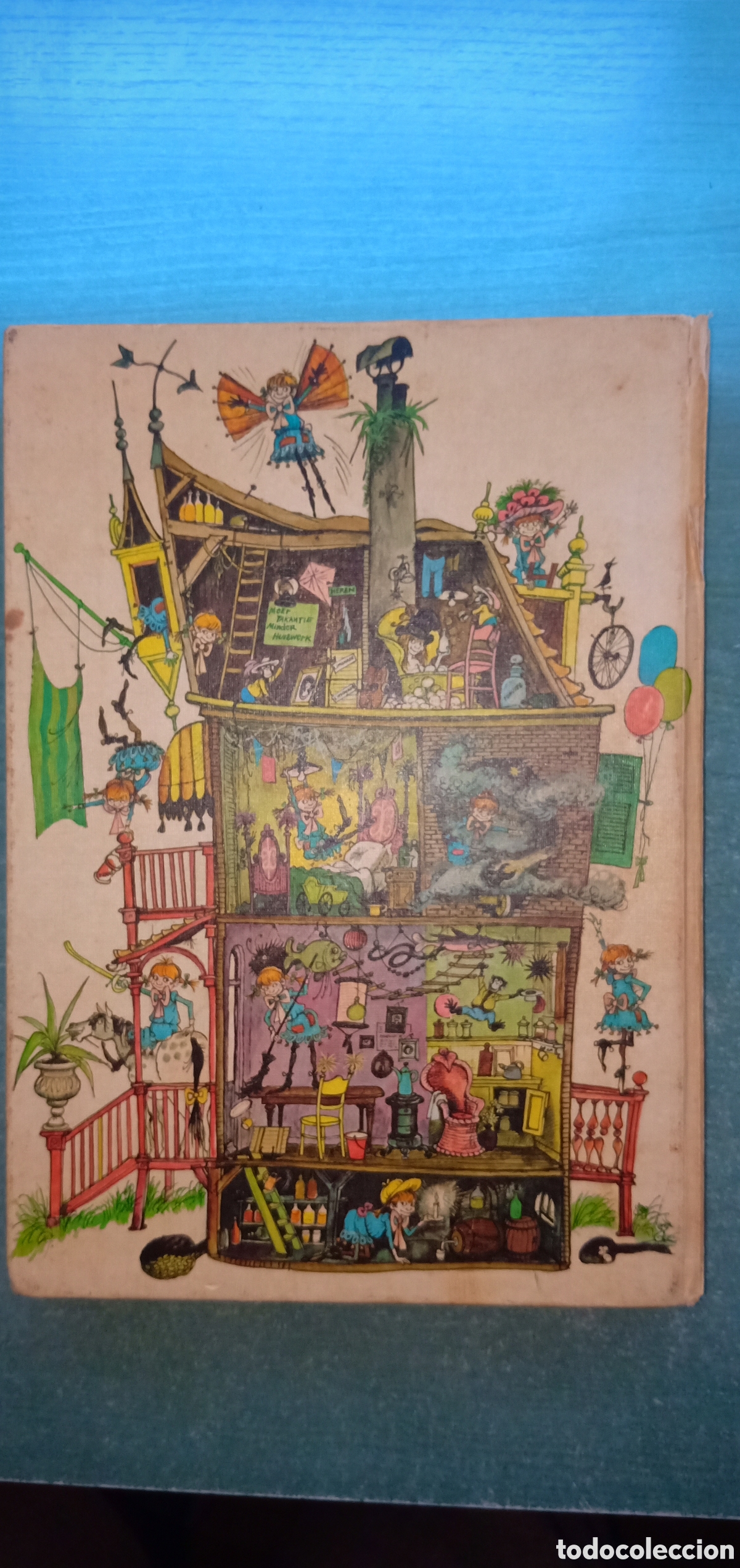 Libros de segunda mano: Libro Pippi Calzaslargas de 1972 - Foto 2