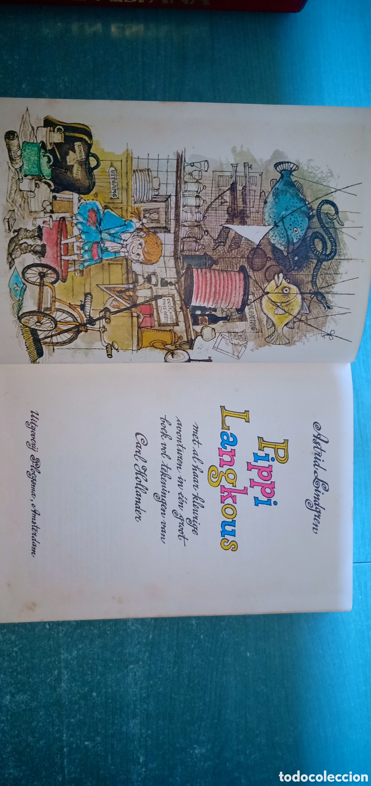 Libros de segunda mano: Libro Pippi Calzaslargas de 1972 - Foto 4