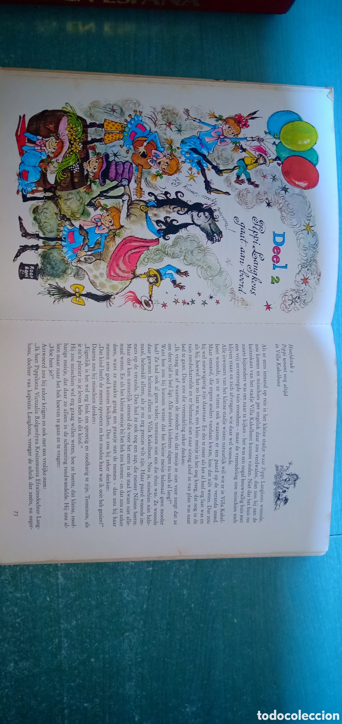 Libros de segunda mano: Libro Pippi Calzaslargas de 1972 - Foto 6