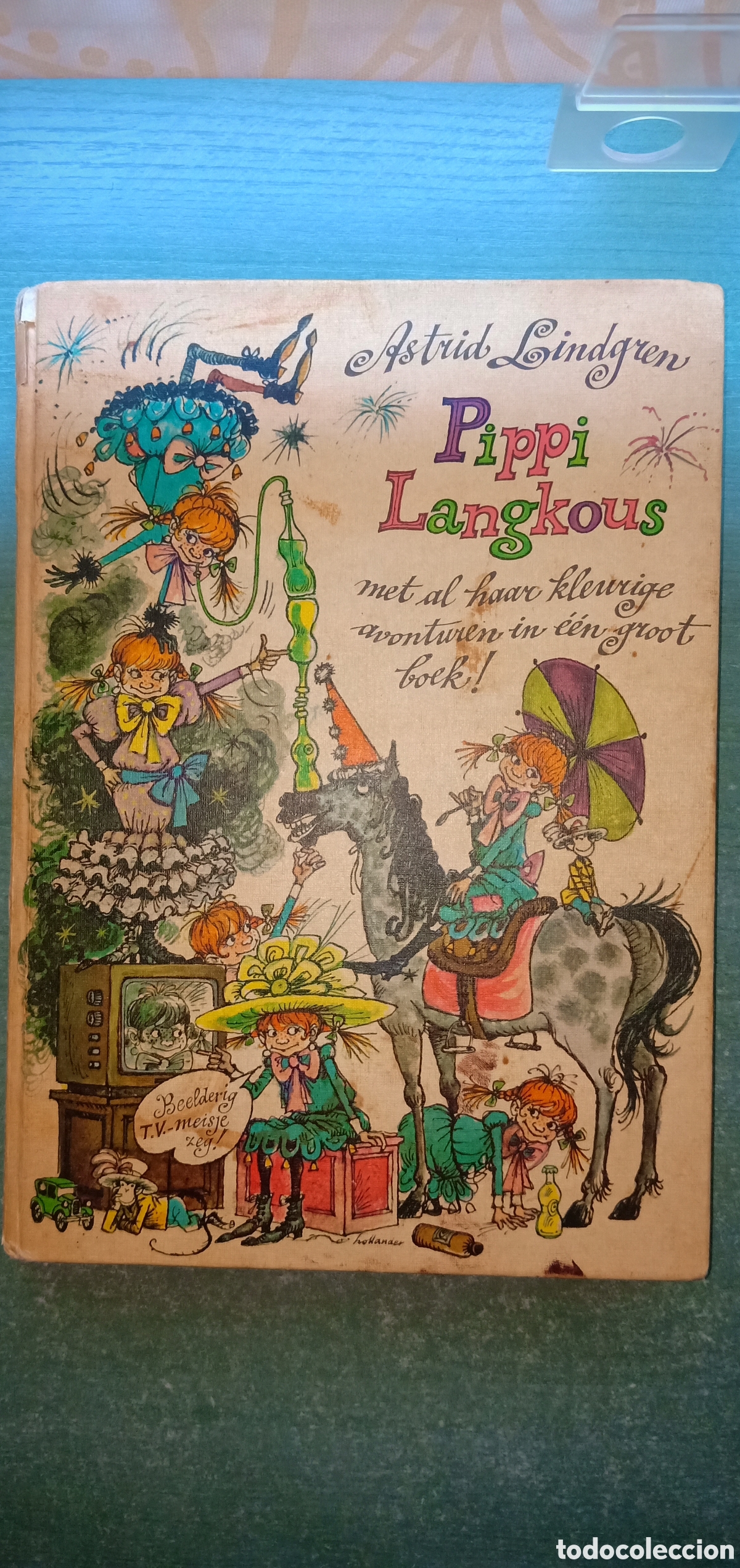 Libros de segunda mano: Libro Pippi Calzaslargas de 1972 - Foto 1