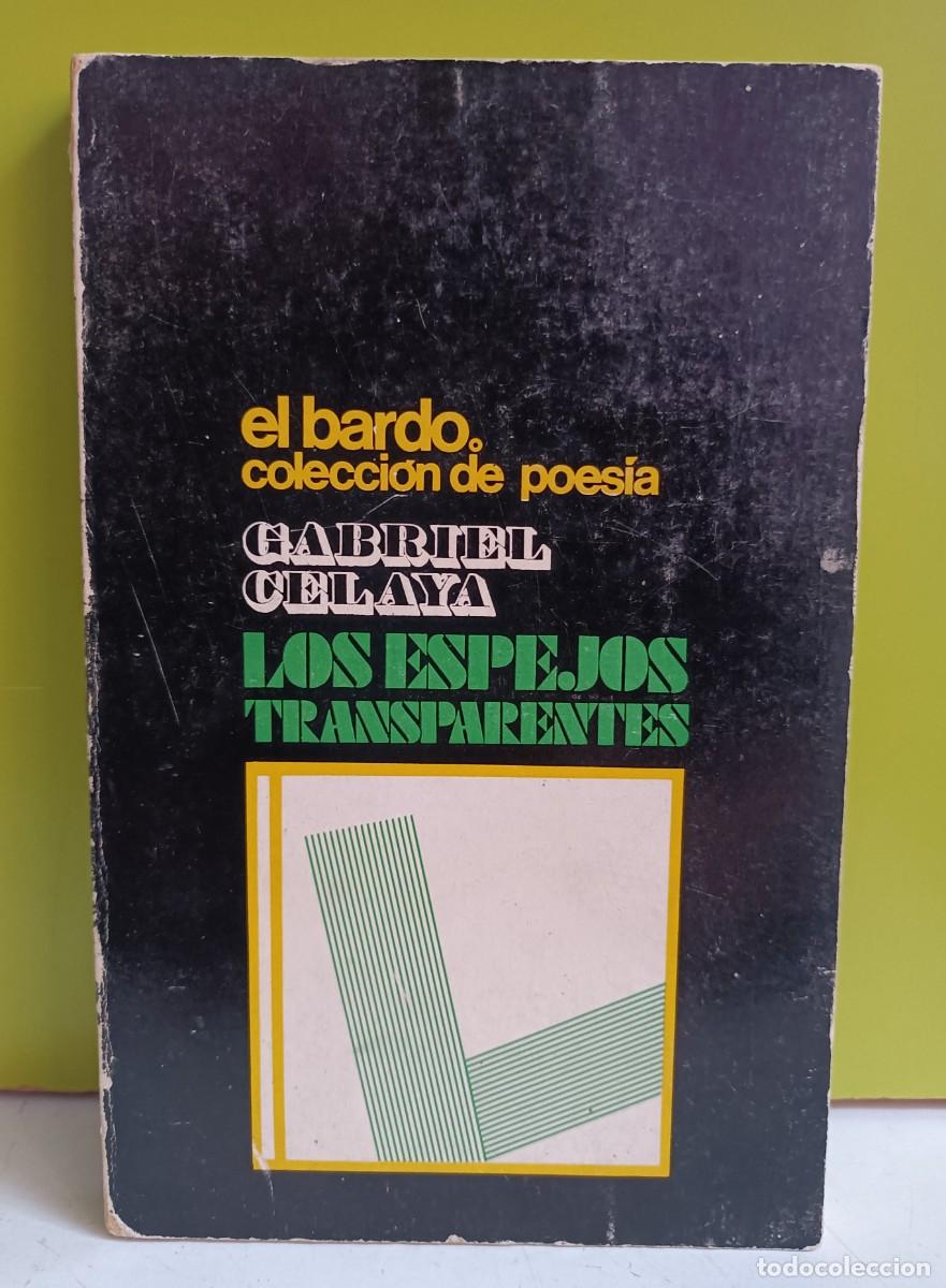 Libros de segunda mano: Los espejos transparentes - Gabriel Celaya - Foto 1