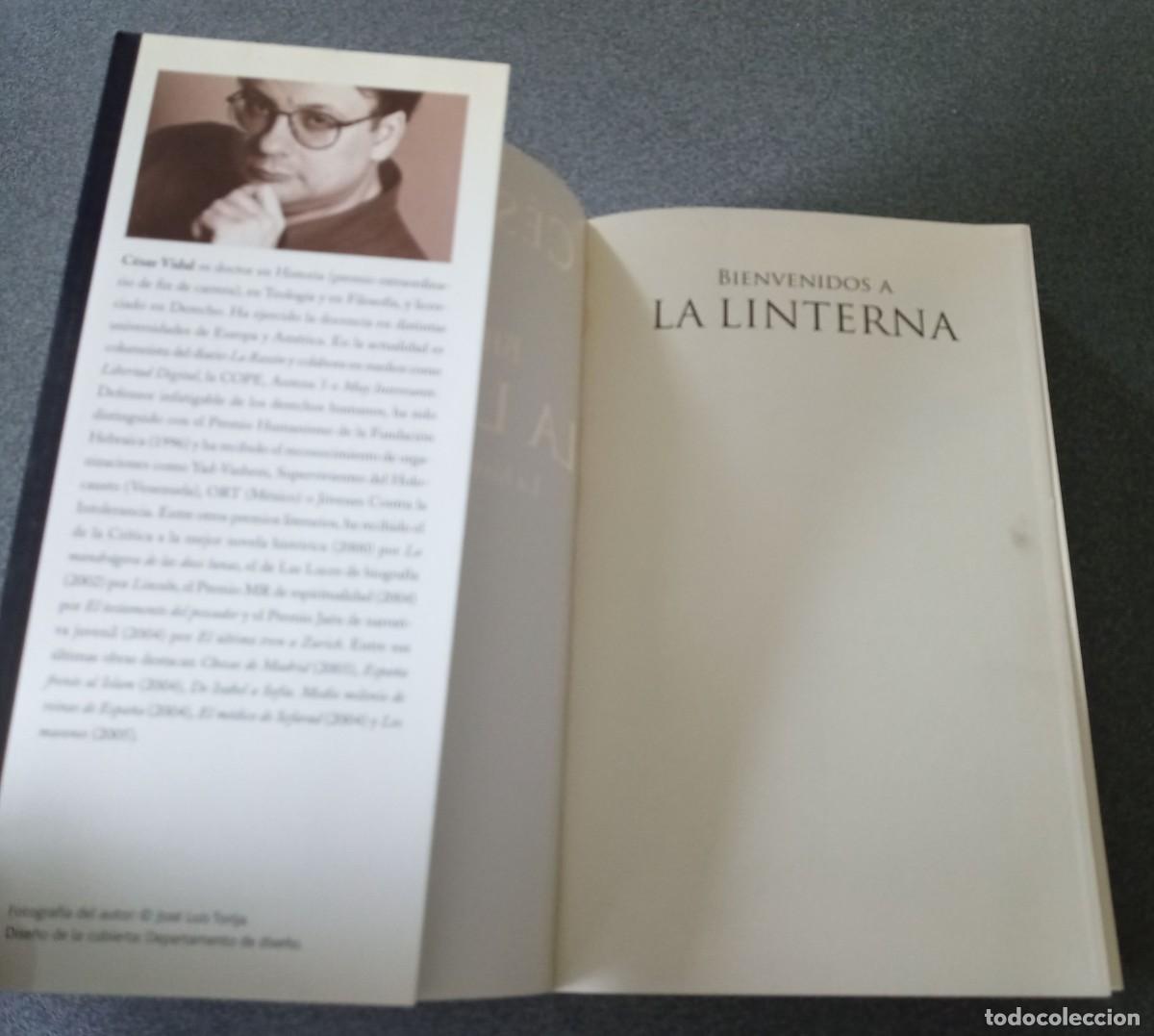 Libros de segunda mano: Bienvenidos A La Linterna C&eacute;sar Vidal - Foto 3