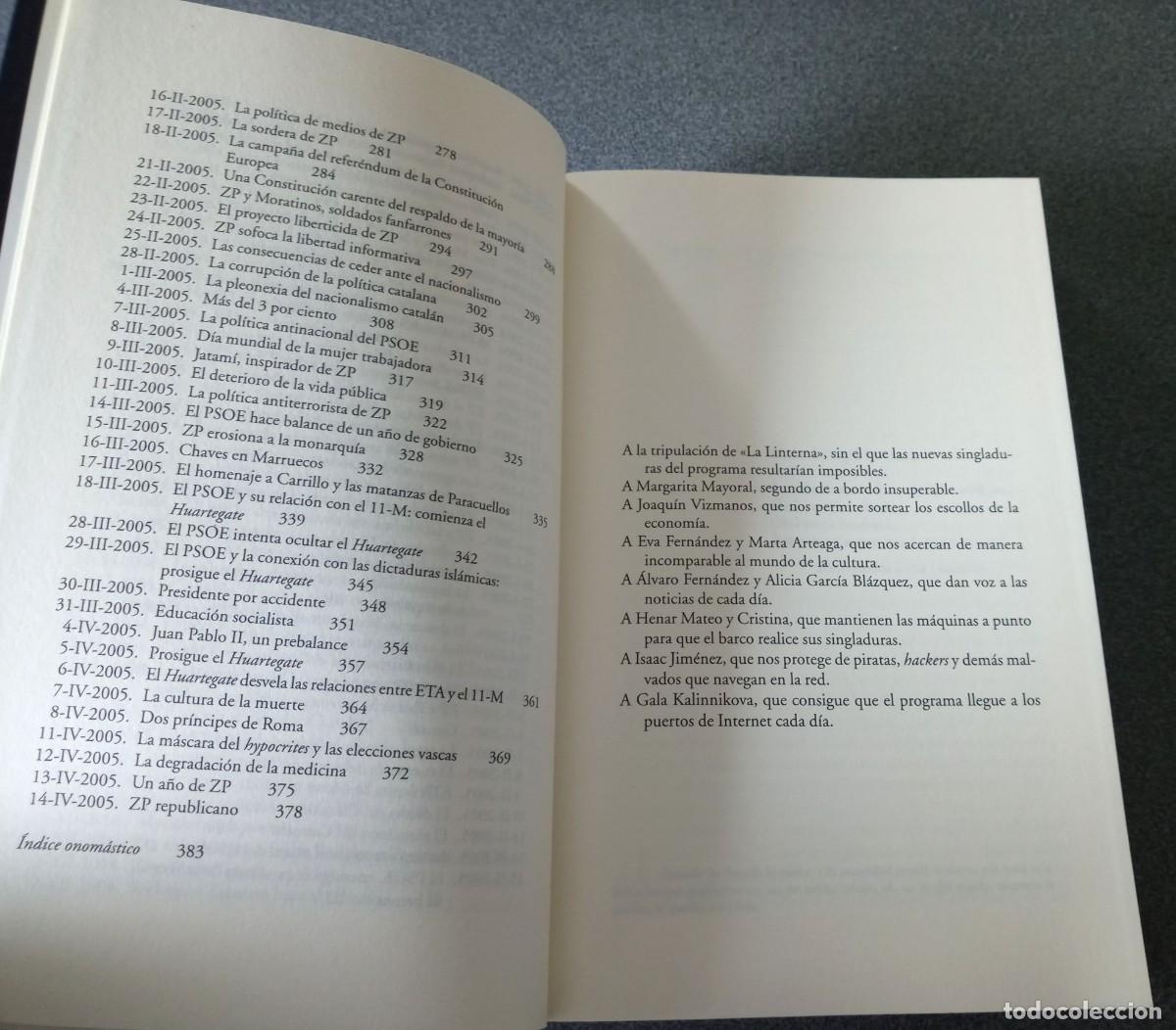 Libros de segunda mano: Bienvenidos A La Linterna C&eacute;sar Vidal - Foto 7