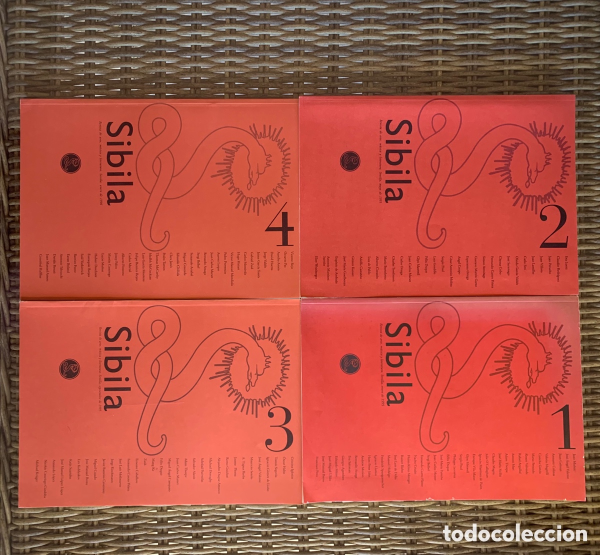 Libros de segunda mano: REVISTA SIBILA N&Uacute;MEROS 1,2,3 y 4 - Foto 5