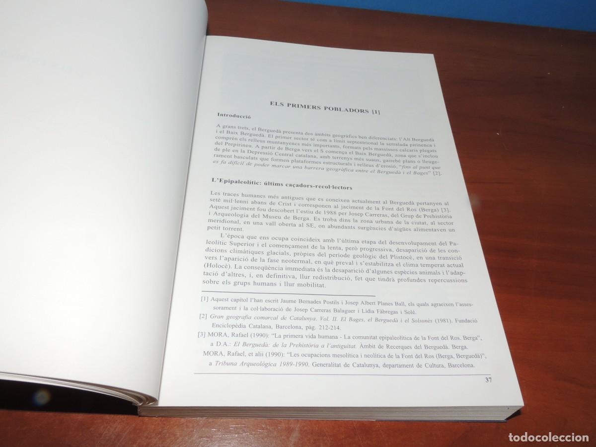 Libros de segunda mano: AVI&Agrave;. NOTES HIST&Ograve;RIQUES DUN POBLE DEL BERGUED&Agrave; .- VV.AA - Foto 7