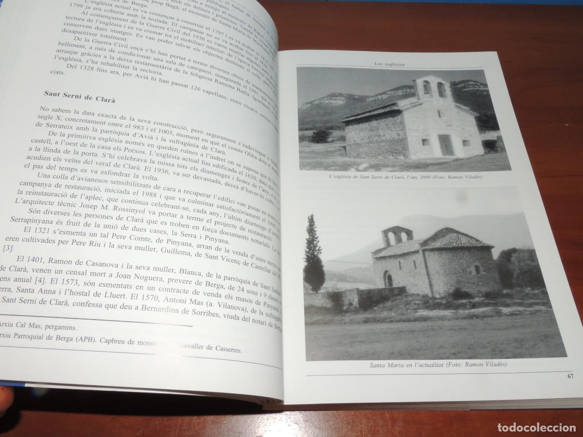 Libros de segunda mano: AVI&Agrave;. NOTES HIST&Ograve;RIQUES DUN POBLE DEL BERGUED&Agrave; .- VV.AA - Foto 12