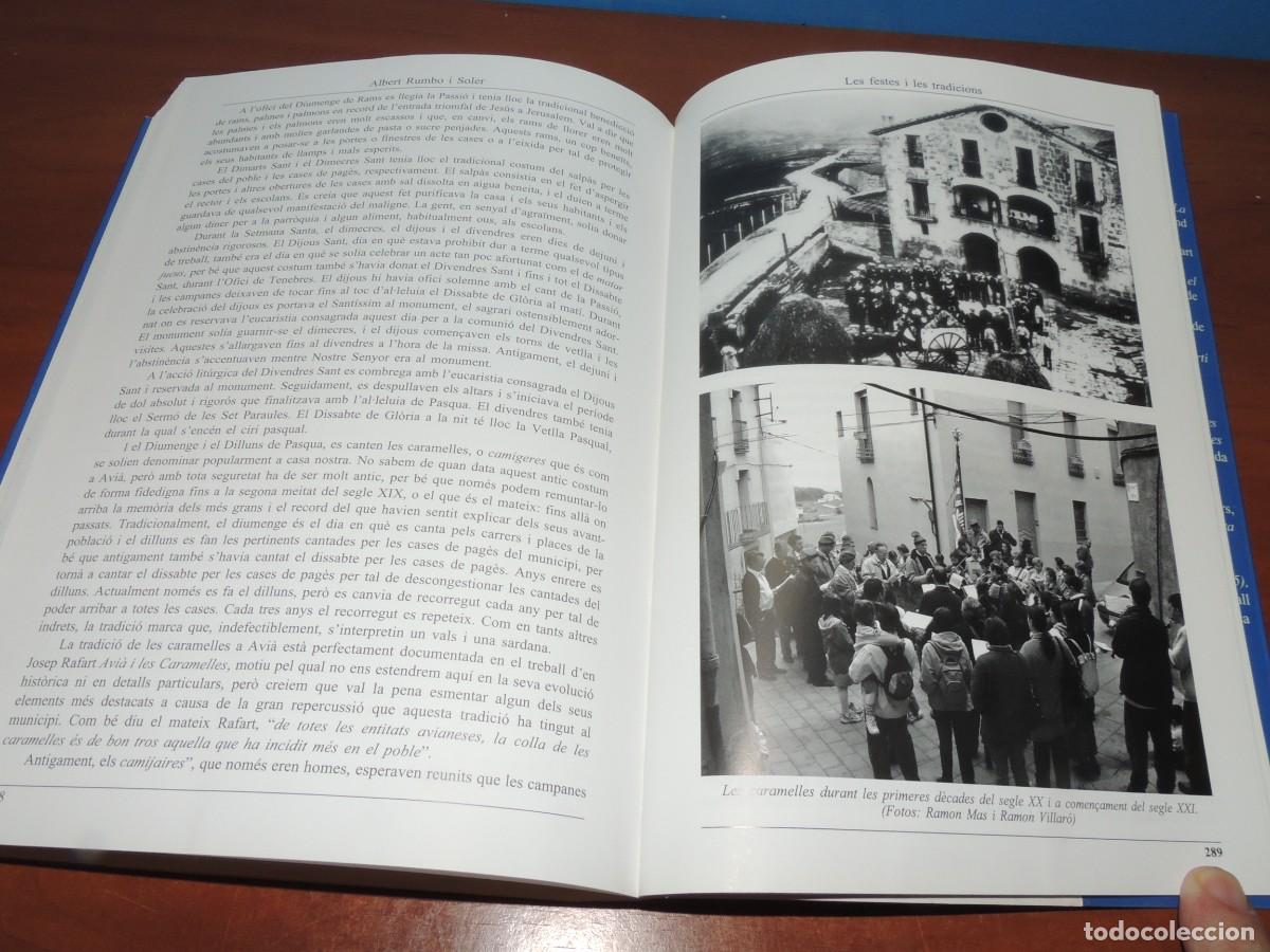 Libros de segunda mano: AVI&Agrave;. NOTES HIST&Ograve;RIQUES DUN POBLE DEL BERGUED&Agrave; .- VV.AA - Foto 22