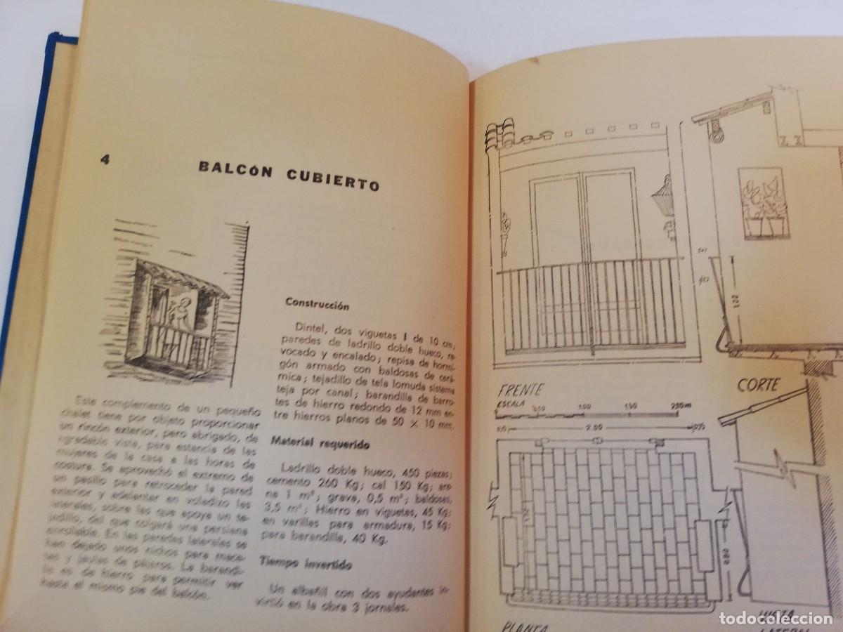 Libros de segunda mano: COMPLEMENTOS DEL CHALET - 1962 - Foto 4