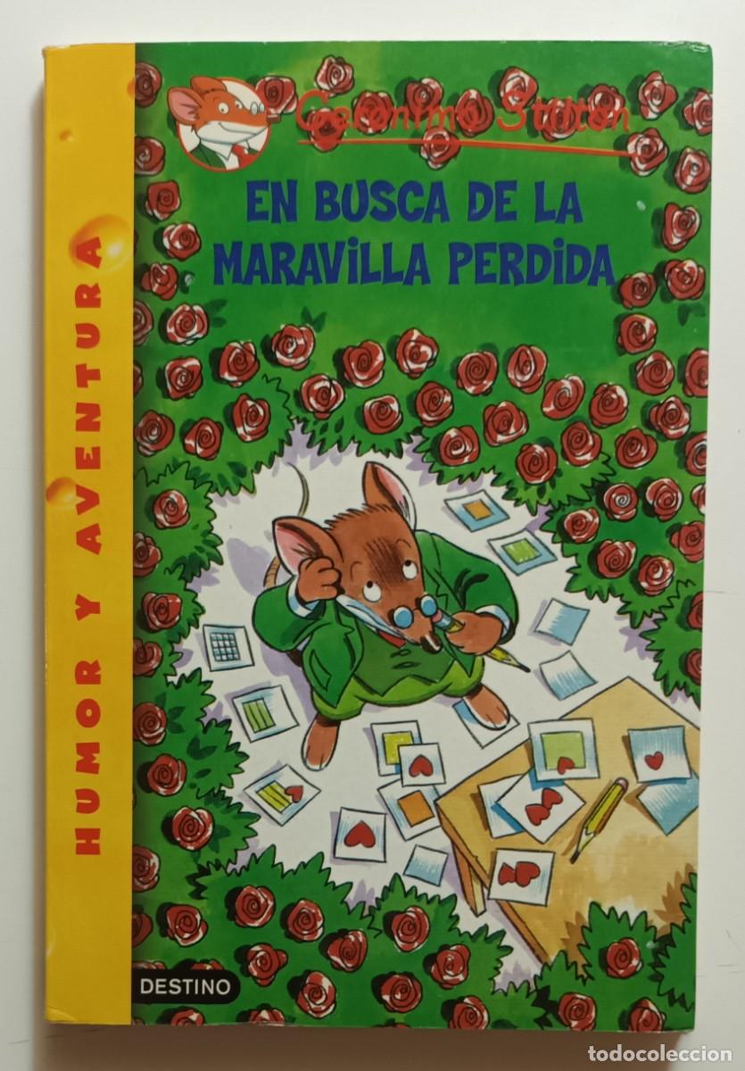 Libros de segunda mano: GERONIMO STILTON N&ordm; 2 - EN BUSCA DE LA MARAVILLA PERDIDA - DESTINO - 2008 - Foto 1