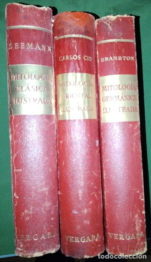 Gebrauchte B&uuml;cher: MITOLOG&Iacute;A ORIENTAL-CL&Aacute;SICA-GERM&Aacute;NICA ILUSTRADA-3 VOLS.VERGARA EDITORIAL