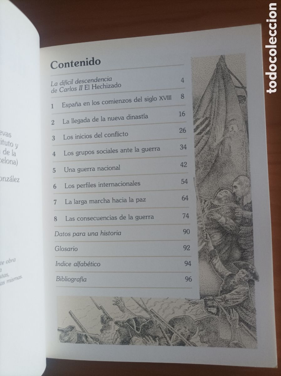 Libros de segunda mano: La guerra de sucesi&oacute;n / Jos&eacute; Calvo - Foto 2