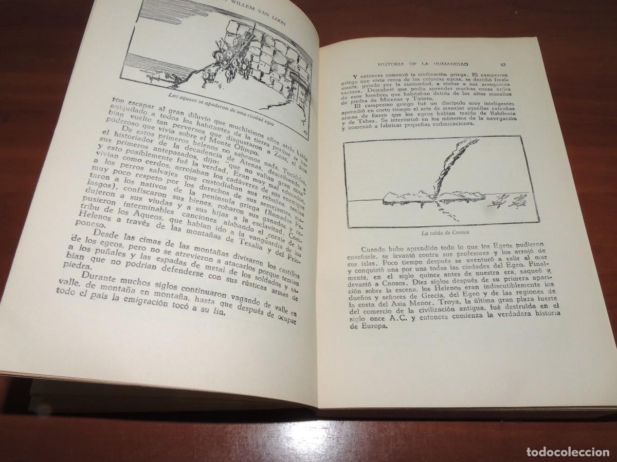 Libros de segunda mano: HISTORIA DE LA HUMANIDAD.- HENDRIK WILLEM VAN LOON - Foto 9