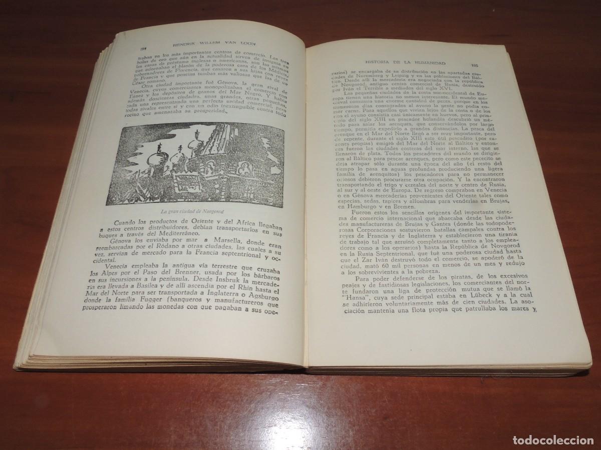Libros de segunda mano: HISTORIA DE LA HUMANIDAD.- HENDRIK WILLEM VAN LOON - Foto 12