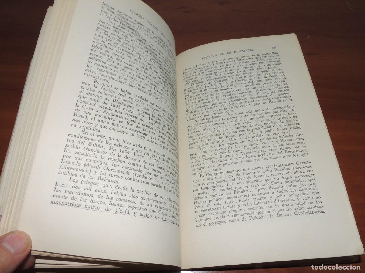 Libros de segunda mano: HISTORIA DE LA HUMANIDAD.- HENDRIK WILLEM VAN LOON - Foto 16