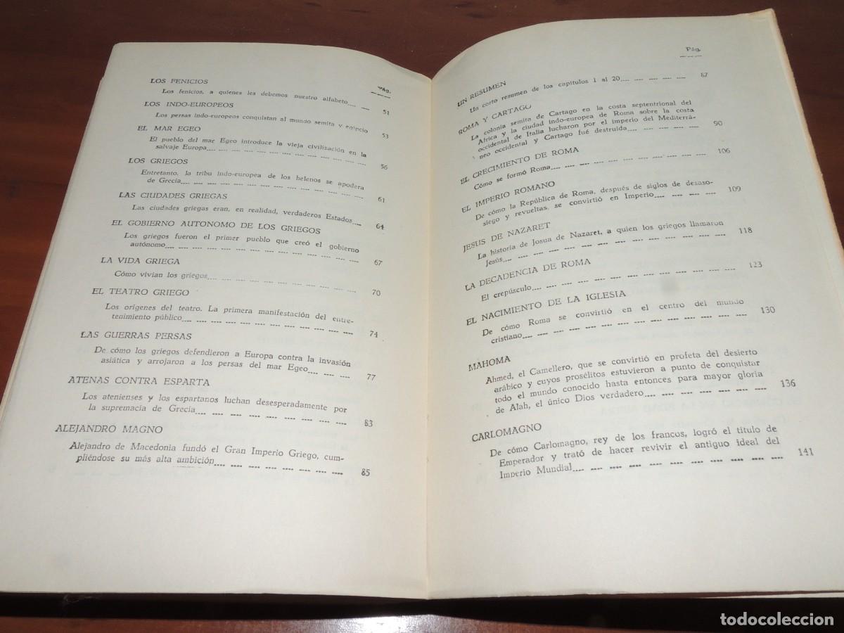 Libros de segunda mano: HISTORIA DE LA HUMANIDAD.- HENDRIK WILLEM VAN LOON - Foto 21