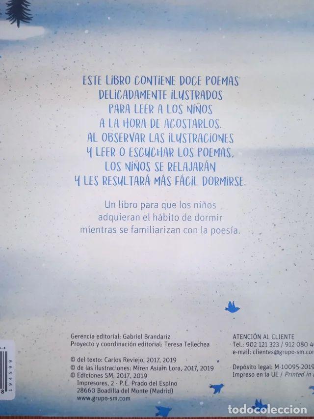 Libros de segunda mano: VERSOS para IR A DORMIR. Carlos Reviejo - Foto 4