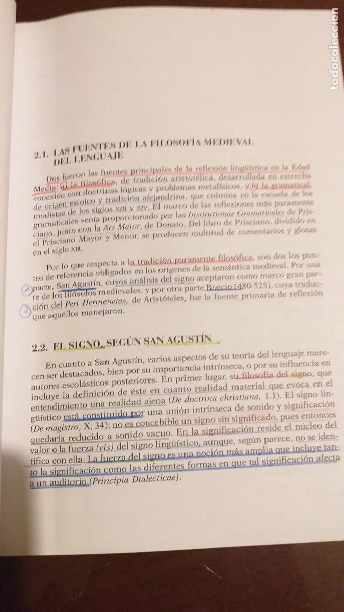 Libros de segunda mano: EDUARDO DE BUSTOS GUADA&Ntilde;O: FILOSOF&Iacute;A DEL LENGUAJE - Foto 6