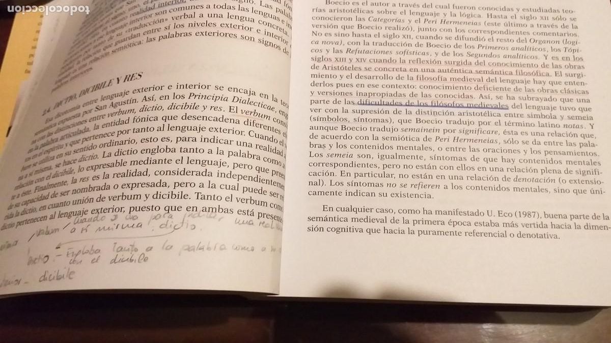 Libros de segunda mano: EDUARDO DE BUSTOS GUADA&Ntilde;O: FILOSOF&Iacute;A DEL LENGUAJE - Foto 7