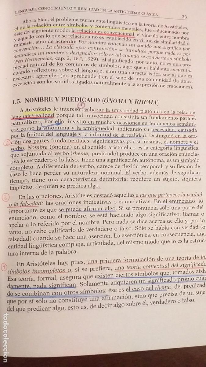 Libros de segunda mano: EDUARDO DE BUSTOS GUADA&Ntilde;O: FILOSOF&Iacute;A DEL LENGUAJE - Foto 8