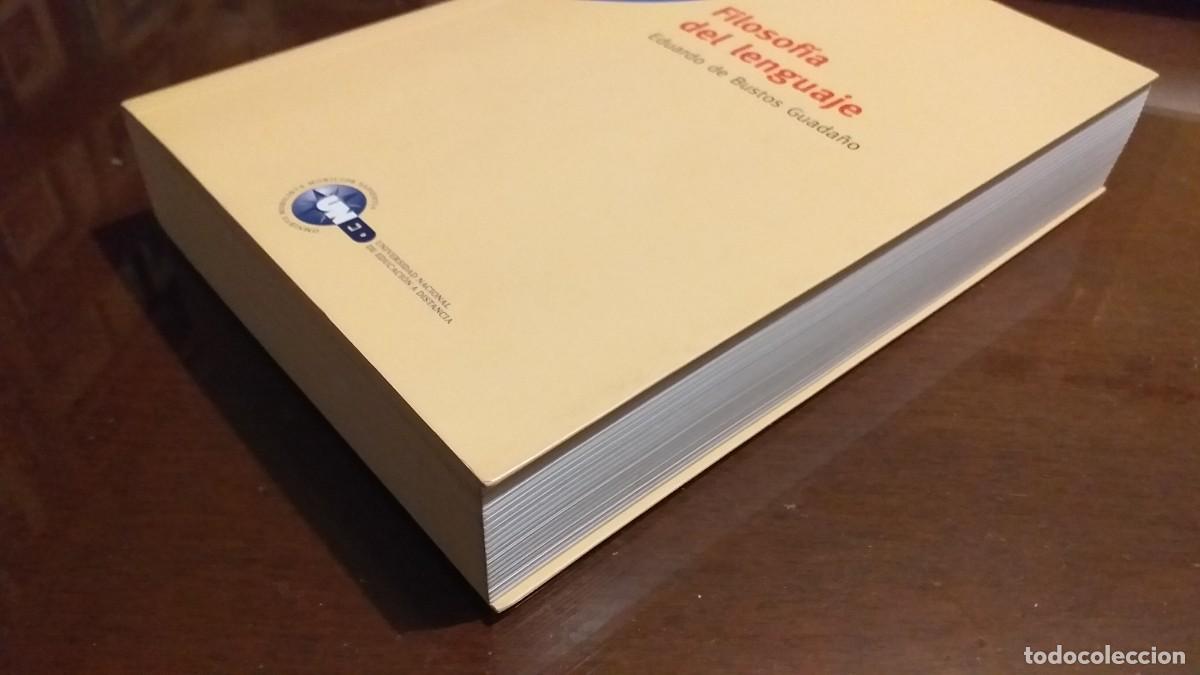 Libros de segunda mano: EDUARDO DE BUSTOS GUADA&Ntilde;O: FILOSOF&Iacute;A DEL LENGUAJE - Foto 9
