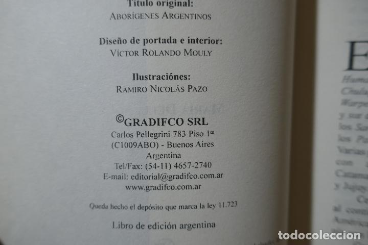 Libros de segunda mano: MAR&Iacute;A DELIA SOL&Aacute; - ABOR&Iacute;GENES ARGENTINOS - Foto 8