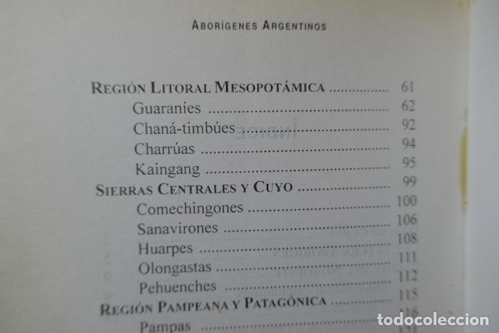 Libros de segunda mano: MAR&Iacute;A DELIA SOL&Aacute; - ABOR&Iacute;GENES ARGENTINOS - Foto 13