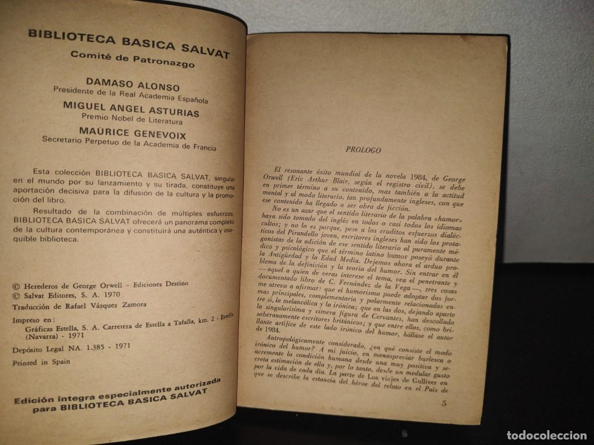 Libros de segunda mano: 211- 1984 - GEORGE ORWELL - Foto 4