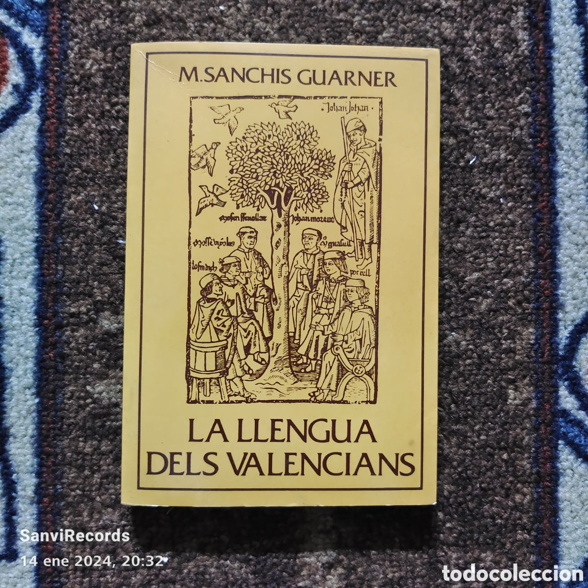 Libros de segunda mano: LA LLENGUA DELS VALENCIANS (M. SANCH&Iacute;S GUARNER) - Foto 1