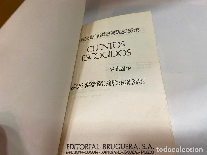 Libros de segunda mano: CUENTOS ESCOGIDOS. VOLTAIRE. CLASICOS BRUGUERA. 1971. - Foto 3
