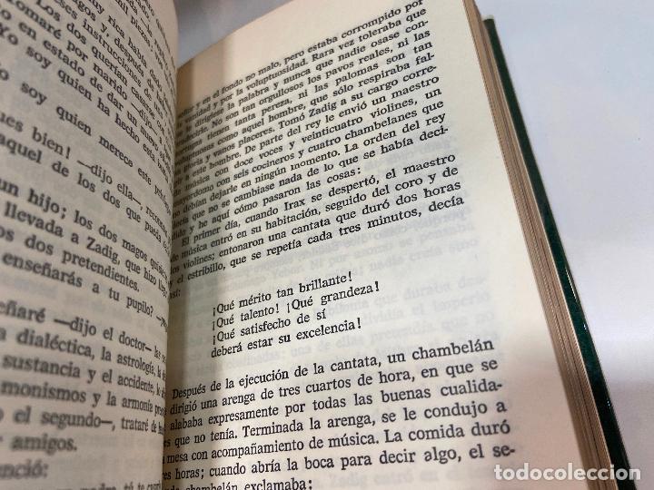 Libros de segunda mano: CUENTOS ESCOGIDOS. VOLTAIRE. CLASICOS BRUGUERA. 1971. - Foto 8