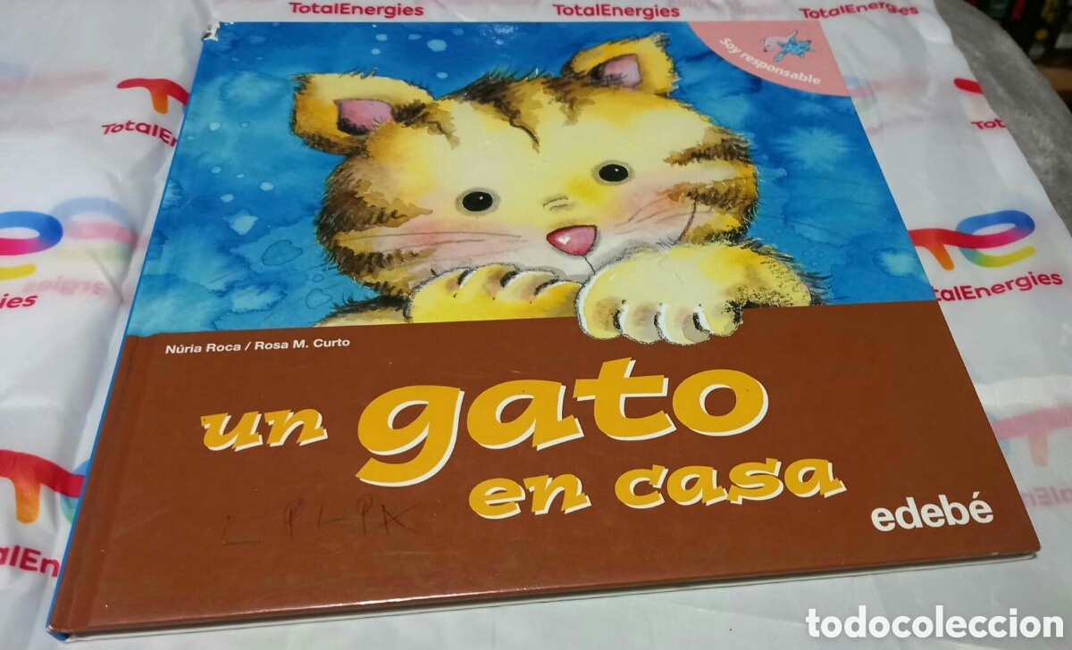 Libros de segunda mano: Un gato en casa, edebe - Foto 1