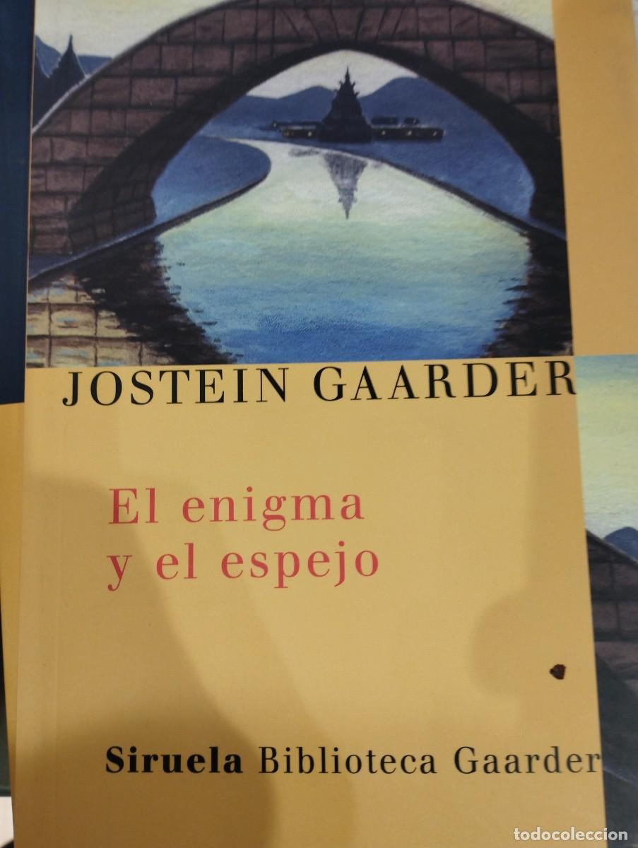 Libros de segunda mano: Jostein Gaatdner. El enigma y el espejo - Foto 1