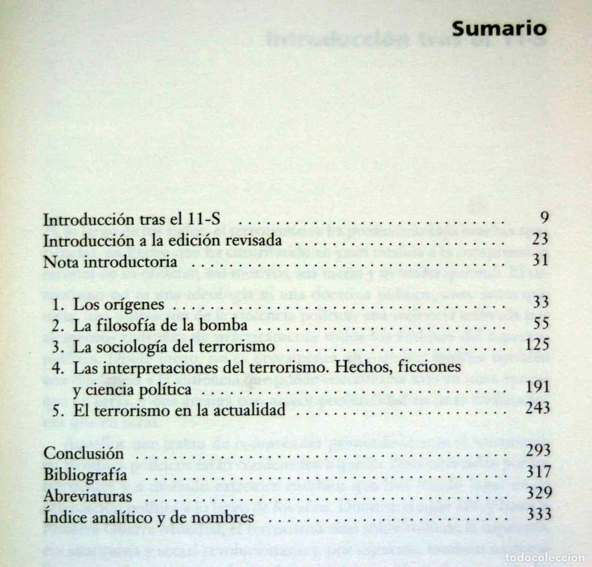 Libros de segunda mano: UNA HISTORIA DEL TERRORISMO-WALTER LAQUEUR-Ediciones Paid&oacute;s - Foto 2