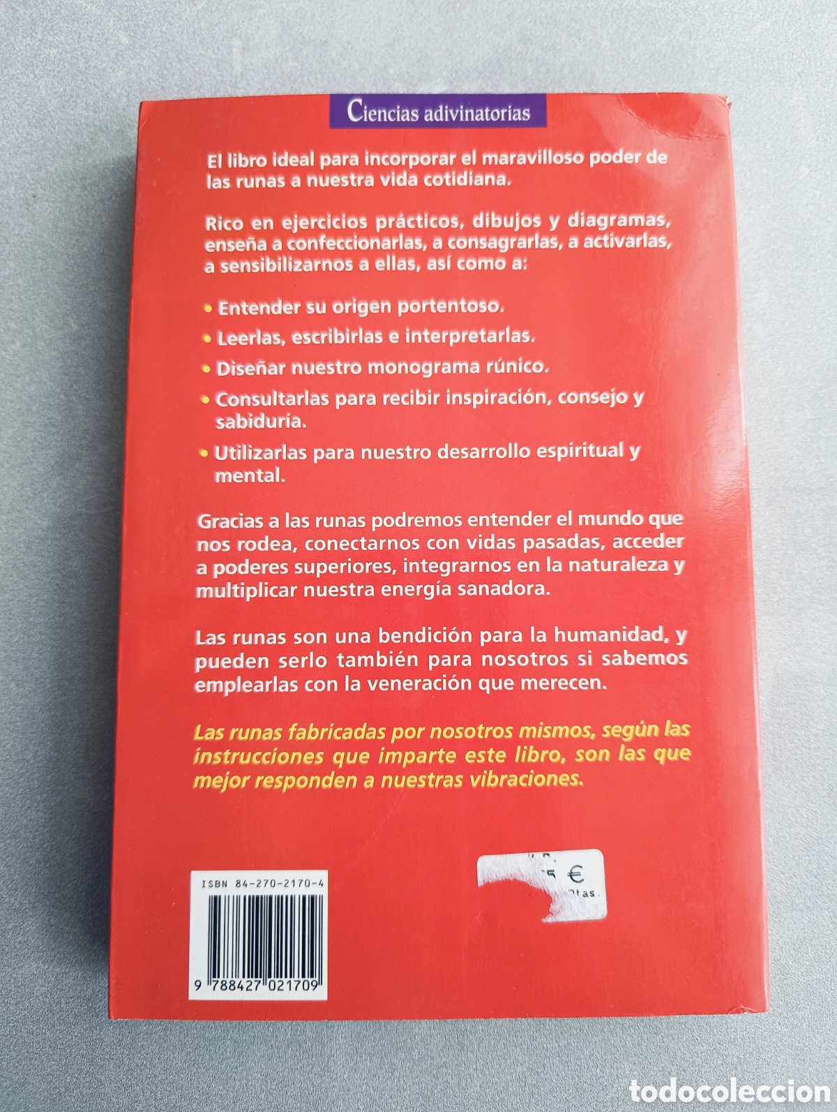 Libros de segunda mano: El poder de las runas. Kenneth Meadows. El conocimiento m&aacute;gico de los sabios celtas. - Foto 2