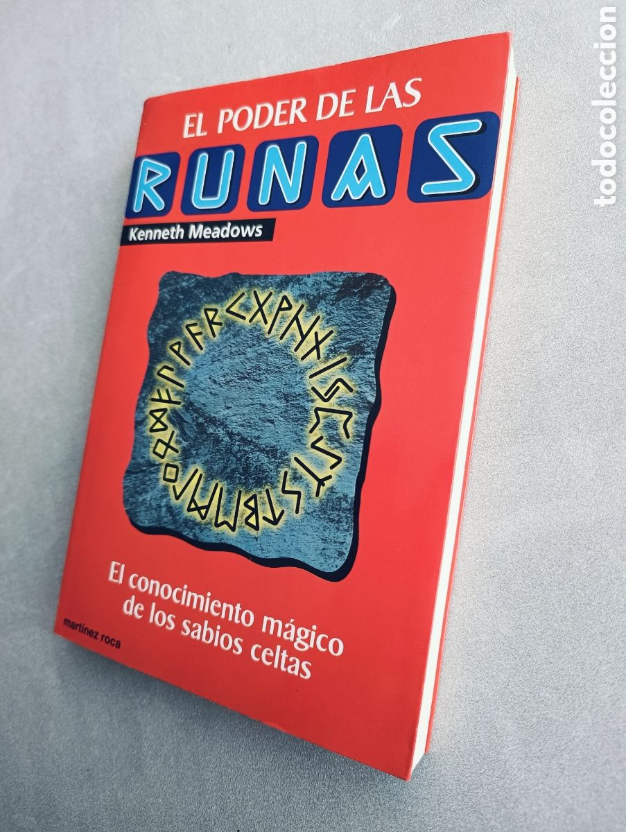 Libros de segunda mano: El poder de las runas. Kenneth Meadows. El conocimiento m&aacute;gico de los sabios celtas. - Foto 5