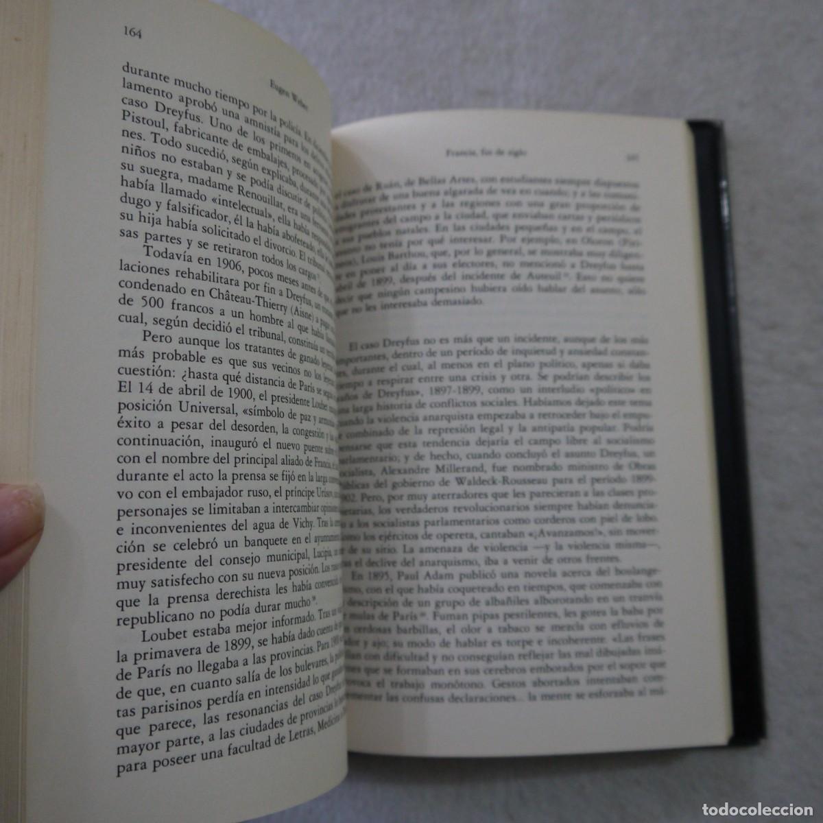 Libros de segunda mano: FRANCIA, FIN DE SIGLO - EUGEN WEBER - EDITORIAL DEBATE - 1989 - 1.&ordf; EDICI&Oacute;N - Foto 7