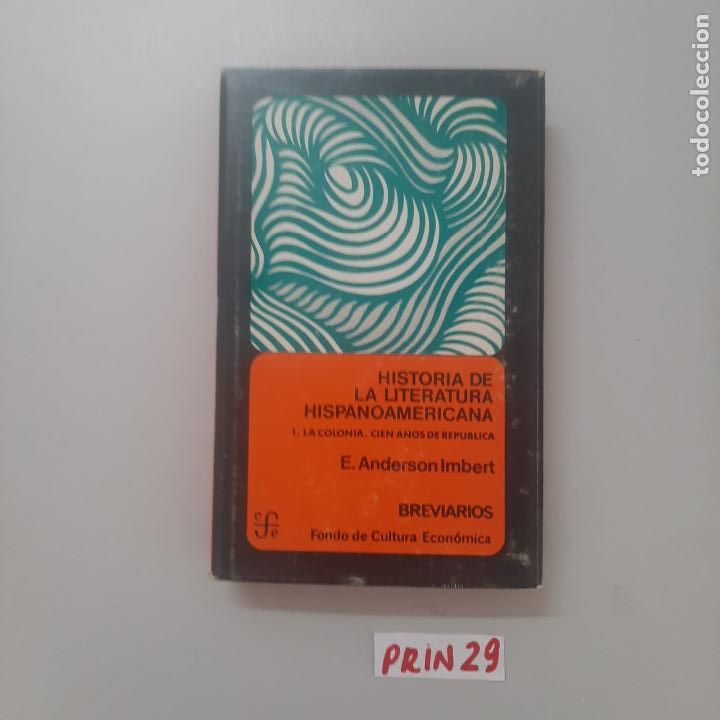 Libros de segunda mano: Historia de literatura hispanoamericana - Foto 1