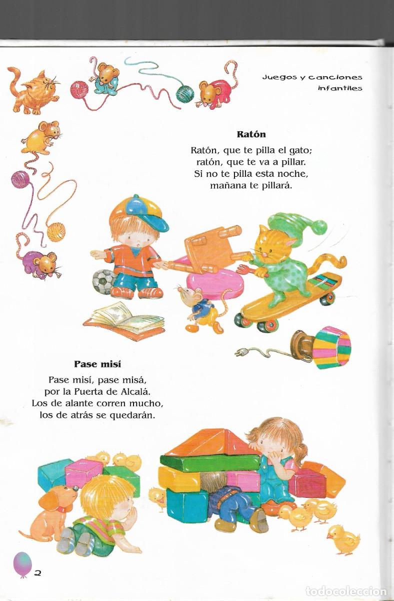 Libros de segunda mano: JUEGOS Y CANCIONES INFANTILES - EDT. LIBSA, S.A. 2003. - Foto 2