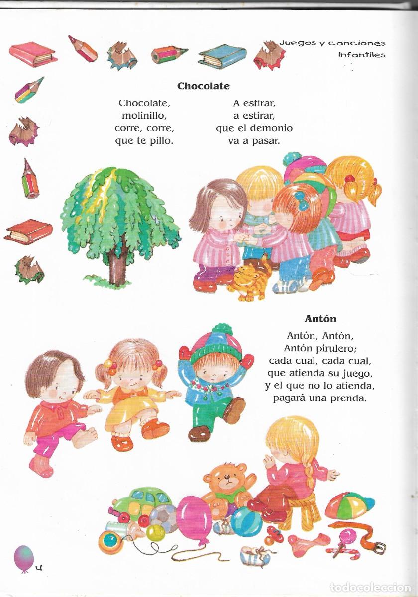 Libros de segunda mano: JUEGOS Y CANCIONES INFANTILES - EDT. LIBSA, S.A. 2003. - Foto 3