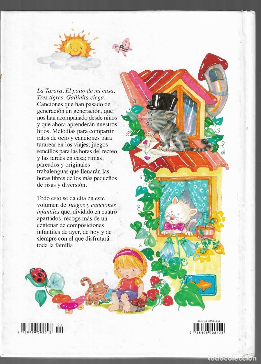 Libros de segunda mano: JUEGOS Y CANCIONES INFANTILES - EDT. LIBSA, S.A. 2003. - Foto 5