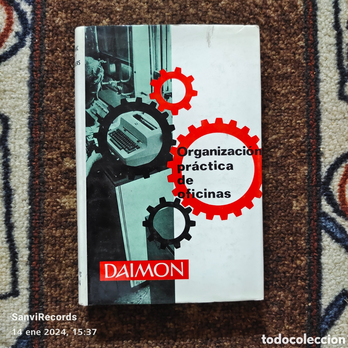 Libros de segunda mano: ORGANIZACI&Oacute;N PR&Aacute;CTICAS DE OFICINAS (DAIMON) - Foto 1