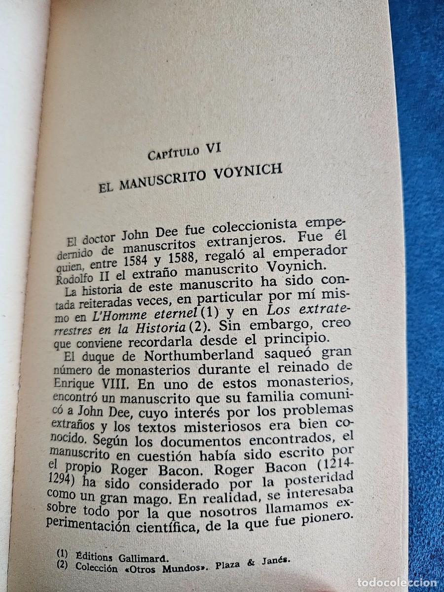 Libros de segunda mano: Antiguo Libro Los Libros Condenados De Jacques Bergier, De 1973. - Foto 11