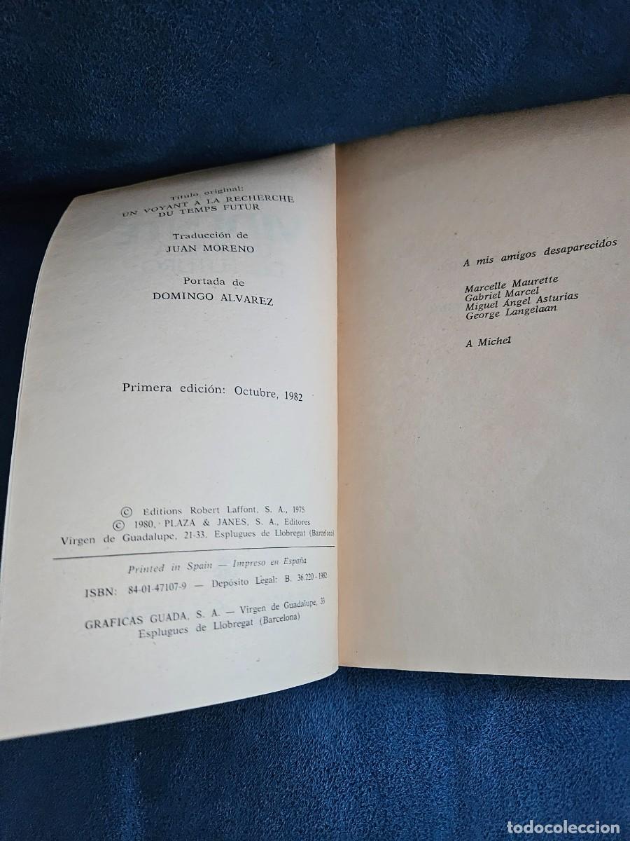 Libros de segunda mano: Un Vidente En Busca Del Futuro De Bellini, 1982. - Foto 7