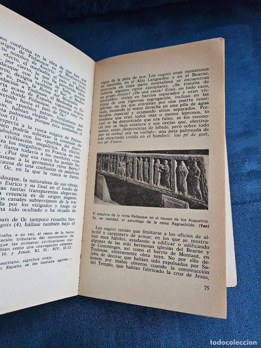 Libros de segunda mano: Antiguo Libro El Tesoro C&aacute;taro De Gerard De S&egrave;de, 1976. - Foto 13