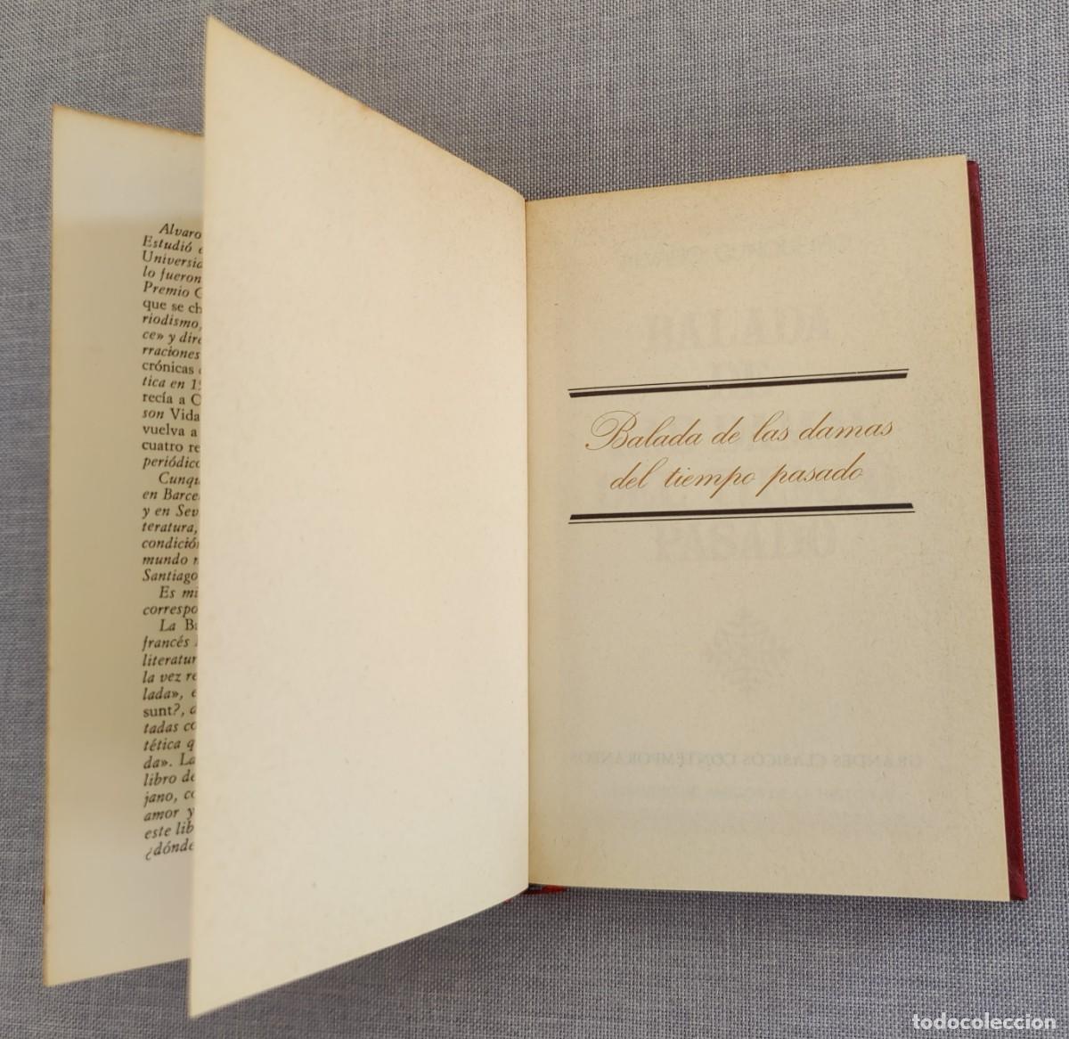 Libros de segunda mano: Libro Balada de las Damas del Tiempo Pasado - Foto 4