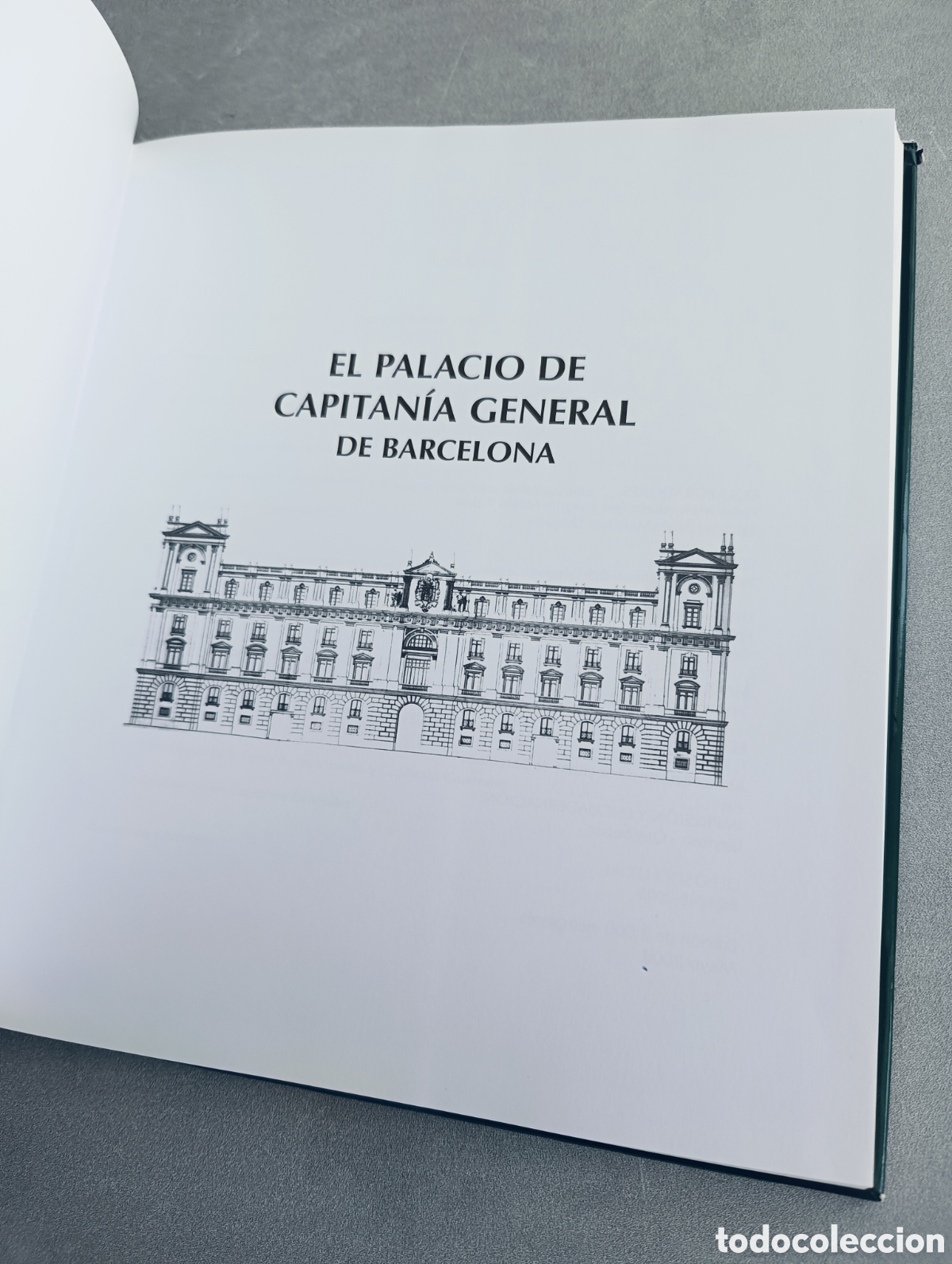 Libros de segunda mano: El palacio de capitan&iacute;a general de Barcelona. - Foto 2