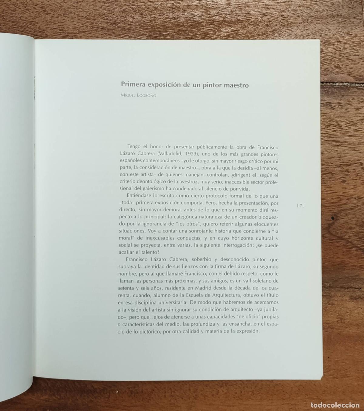 Libros de segunda mano: FRANCISCO L&Aacute;ZARO CABRERA. L&Aacute;ZARO CABRERA, Francisco. Conde Duque. 2000. - Foto 3